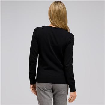 Black cardigan