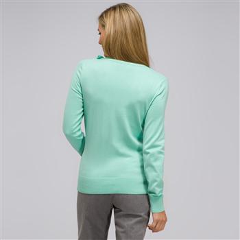 Green cardigan